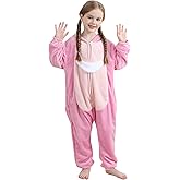 Unisex Children Animal Onesie, Halloween Costume Christmas Pajamas For Girls and Boys 4-13Y