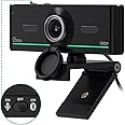 Gsou 1080P Webcam with Microphone - Bluetooth Audio for Desktop, Streaming & Skype Teams