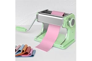 KEOKER Clay Press Machine, Polymer Clay Press Machine for Making Clay Earrings, Polymer Clay Tools, Polymer Clay Roller Machine