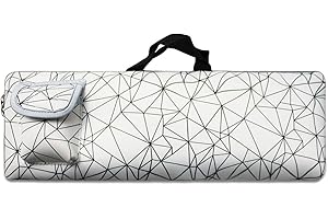 AF-WAN Wireless Keyboard Portable Case storage bag - Dustproof, Waterproof, Shockproof for Dell KM3322W/HP 230/HP 330 Wireless Keyboard and Mouse Combo (Geometric Figure)