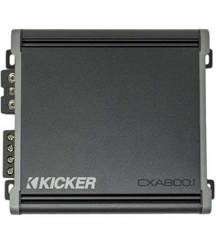 Amazon.com: Kicker 43CXA6001 Sub Amplifier CXA600.1 Mono Amp 600W