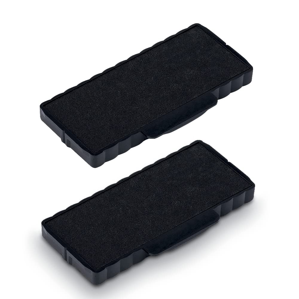 Trodat Replacement Ink Pads 6/55 - Pack of 2 - Black Ink - For The Professional 5205