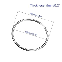 Unifizz 304 Stainless Steel Welded O Ring