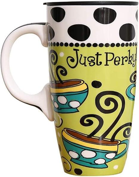 Amazon Co Jp ユリカー マグカップ オフィス コーヒー カップ 花柄 プレゼント 大容量 朝食 カップ セラミックカップ シンプル かプール 500ml A ホーム キッチン