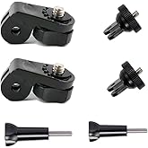 ASOCEA Action Camera Tripod Adapter Mount Universal Conversion Adapter Set (1/4 Inch 20) Screw Mount Compatible with Sony Gop