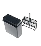 MUHWA 24 Places Microscope Slides Staining Rack and
