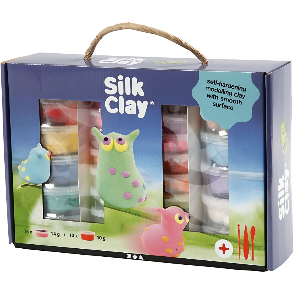 Silk Clay 98110 Set, asstd colours, 1set, multicoloured, 33.3 x 23.5 x 10 cm - Image 3