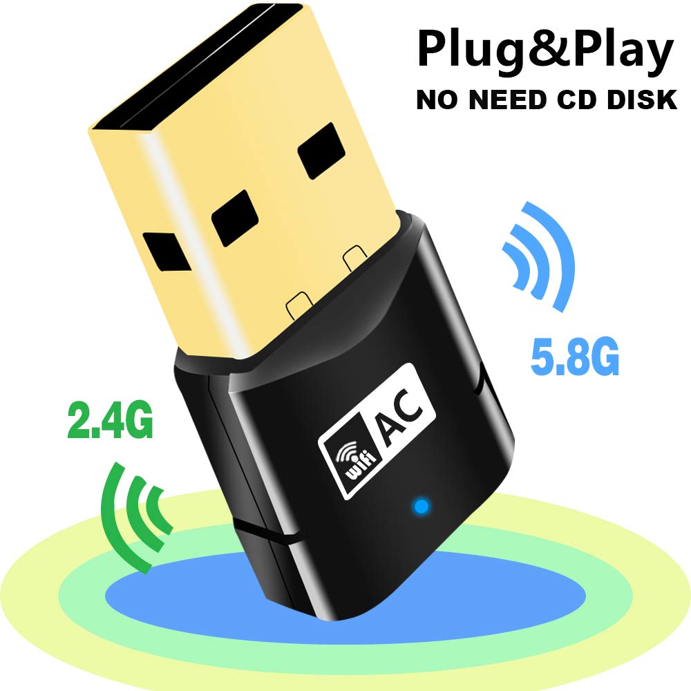 Plug and Play USB WiFi Adapter,Dual Band 600Mbps USB Amazon.in