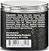 Activated Charcoal Scrub 10 oz. - For Deep Cleansing & Exfoliation - Pore Minimizer & Reduces Wrinkles, Acne Scars, Blackhead Remover & Anti Cellulite Treatment - Great Body Scrub & Facial Cleanser