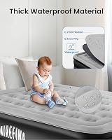 Airefina King Inflatable Air Mattress with Built-in Pump 203x152x46cm view 5