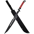 Snake Eye Tactical Fantasy Sword w/Nylon Sheath Machete Outdoors Camping