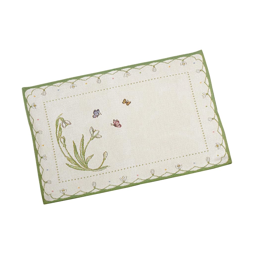 Villeroy & Boch Colourful Spring Placemat, 32x48 cm, Cotton/Polyester, White/Coloured