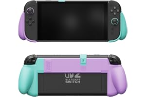 Savage Raven by Skull & Co. NeoGrip: an Ergonomic Grip Hard Shell with Replaceable Grips [to fit All Hands Sizes] for Nintend