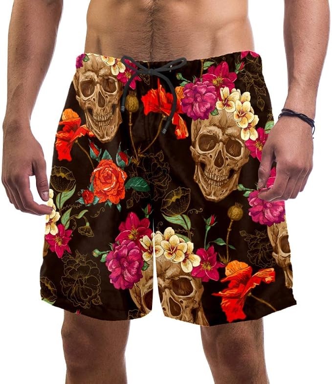 Maillot De Bain 2 Pièces Paul Frank - Motif Tête De Mort Et Pois - Taille XS - Occasion Très Bon état