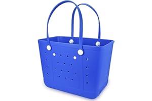 Addoklm Lightweight Extra large Rubber Beach Bag Small mini Tote Bag for Gym Waterproof medium Open Handbag for Pool Sports
