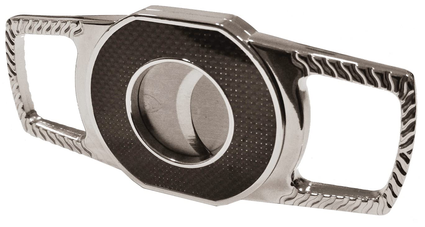 GERMANUS Sumo Cigar Cutter with Genuine Carbon