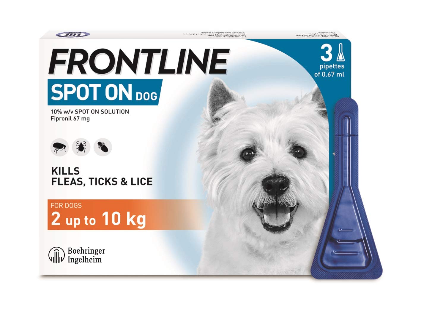 flea tick frontline spot