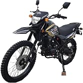 X-PRO Cavalier 250 with Zongshen Counter Balanced Engine 5-Speed Manual Transmission Dual Sports Enduro Dirt Bike, 21"/18" Wheels