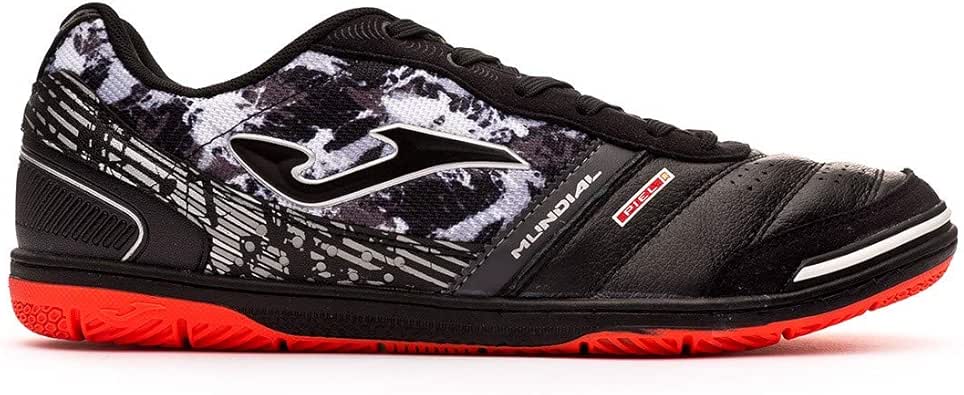 Amazon.com | Joma Men's Mundial 801 Black Indoor Futsal Shoes (Black) (7 Wide US) | Soccer