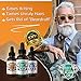 #1 BEST Beard Oil For Men, Proprietary 9 Oil Blend Stimulates Facial Hair + Beard & Mustache Growth + Repairs Frizzy Hair + Eliminates Dry Itchy Skin For A Thicker Fuller Sexy Beard (VINTAGE SCENT)