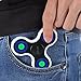 Fidget Spinner,NBODY Upgraded Toy Stress Reducer Fidget Toy Hand Spinner Stress Reducer Relieve Anxiety For ADD, ADHD, Anxiety, and Autism Adult Children TL002 Black-White-Blue