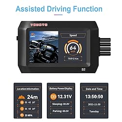 VSYSTO 3'' IPS Screen WiFi Motorcycle Dash