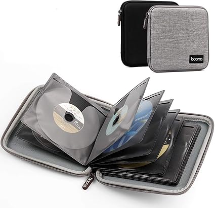 Amazon Canan Cdケース 32枚収納 Cdファイル Cd Dvd入れ メディアケースcdケース Cdファイル Dvd Cd収納ケース Cdボックス Cd Dvd 収納バック32枚 持ち運び便利 収納袋 Canan メディアケース 通販