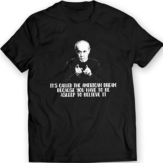 Amazon Dtg Mkwtees American Dreamジョージ カーリンcomediant Be Asleep To Believe It Tシャツ Us サイズ S カラー ブラック メンズ 通販 Amazon Dtg Mkwtees American Dreamジョージ カーリンcomediant Be Asleep To Believe It Tシャツ Us サイズ S カラー ブラック メンズ 通販