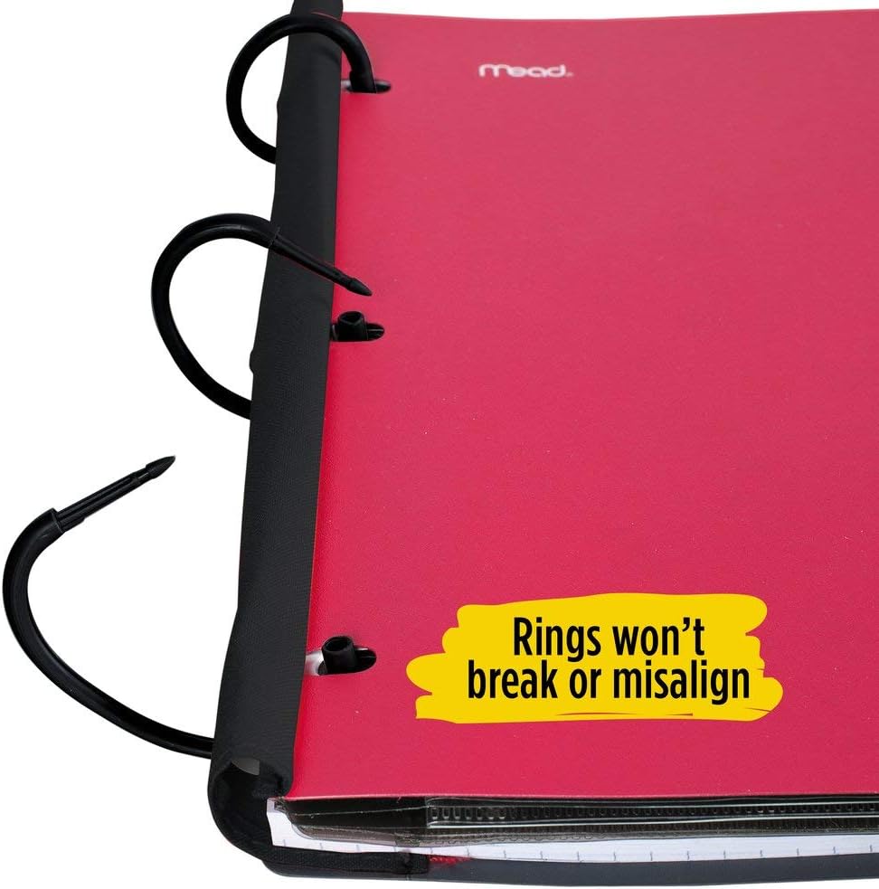 Five Star Flex Hybrid NoteBinder, 1 Inch Binder, Notebook and Binder All-in-One, Purple (29328AB6) : Office Products