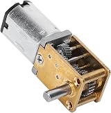 Hyuduo DC Gear Motor 6V 70RPM Mini Brushed Worm Gear Motor for Robotics Arduino view 4