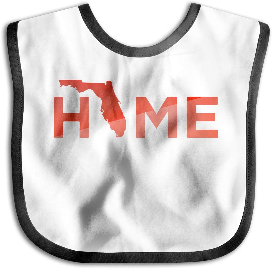 Florida Home Soft Absorbent Baby Bibs for Drooling,Feeding and Teething Black