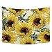 Smurfs Yingda Sunflowers Tapestry Wall Hanging Sunflower Plant Printed Tapestry Sunflower Watercolor Tapestry Cactus Wall Tapestry for Kids Girls Boys Room Bedroom Living Room Dorm