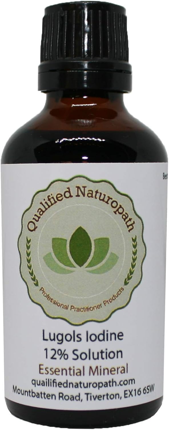 Lugols Iodine 12 Percent 10/30/50/100 ml Dropper Bottles Available