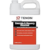 Tenon Concrete &amp; Masonry Dissolver, 1 Gallon | Concrete &amp; Masonry Remover, Remove and Dissolver Splatter, Mortar, Grout, Cement, Release from Surfaces