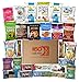 Healthy Snacks Care Package Box Under 160 Calories | Sweet & Nutritious Bars, Nuts, Potato Chips, Veggie Straws & Others | For School, Adults, Work, Parties & Diet (Adults)