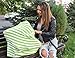 Nursing Cover for Breastfeeding - Premium Quality Baby Car Seat Canopy - Multi-Use Infinity Scarf - Bonus 4 Free E-Books (Stripes)