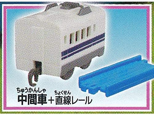 Amazon N700系新幹線 中間車 直線レール カプセルプラレール いっしょにあそぼう 車と列車が行き交う町編 鉄道 模型 ポケット トミカ ミニチュア ジオラマ グッズ ガチャ タカラトミーアーツ 宅配便発送 カプセル玩具 おもちゃ