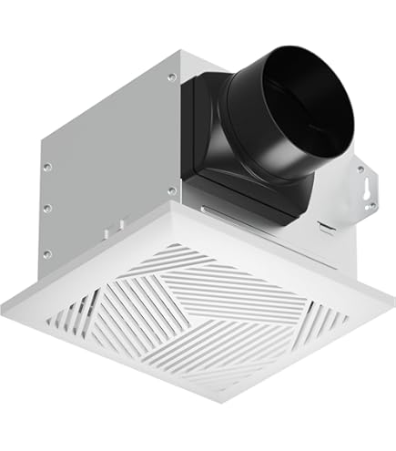 Bathroom Exhaust Fan – 110 CFM, 1.0 Sones Ultra Quiet Ceiling Mount Energy E 900449 - View #9