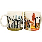 Americaware Kansas City 18oz. Color Relief Coffee Mug