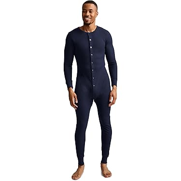 Amazon Best Sellers: Best Men's Thermal Underwear Union Suits