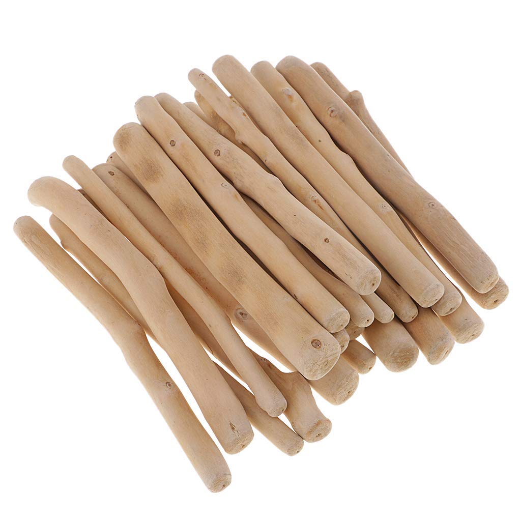 zalati Driftwood 250g Wood Natural Trunk Sticks for Reptile Fish Tank Stump Ornament DIY Craft