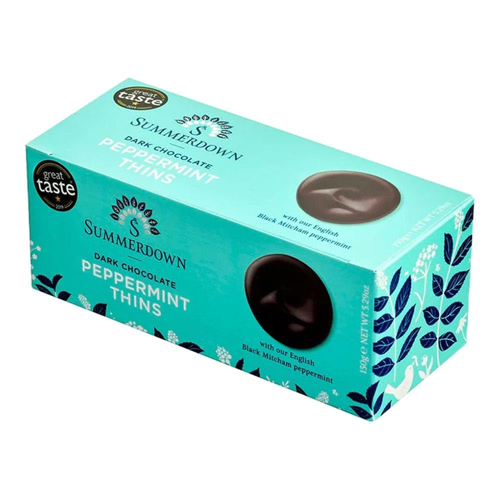 Summerdown Mint Thins 150 g