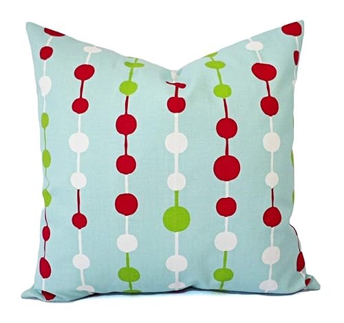 Amazon Com Christmas Holiday Throw Pillow Cover In Custom Sizes