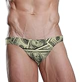 Dallonan Swim Brief Men Bikini Summer Swimsuits Beach Athletic Swimwear Briefs