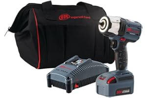 Ingersoll Rand W5132-K12 Iqv20 Series Cordless Impactool Kit, 3/8 Inch