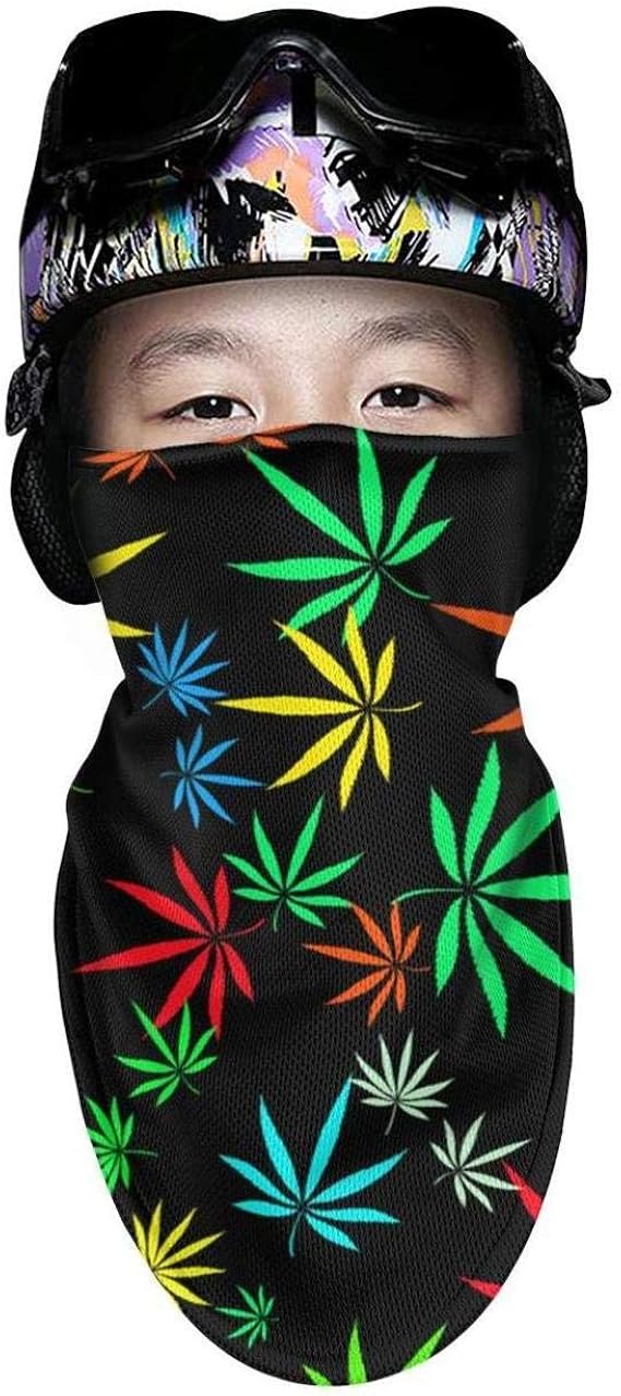 Weed Marijuana Leaves Cannabis Thermal Children's Ski