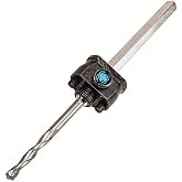 Spyder 1/2in Hex 10 High Speed Steel Hole Saw Arbor - For Wood, Plastic, Metal.