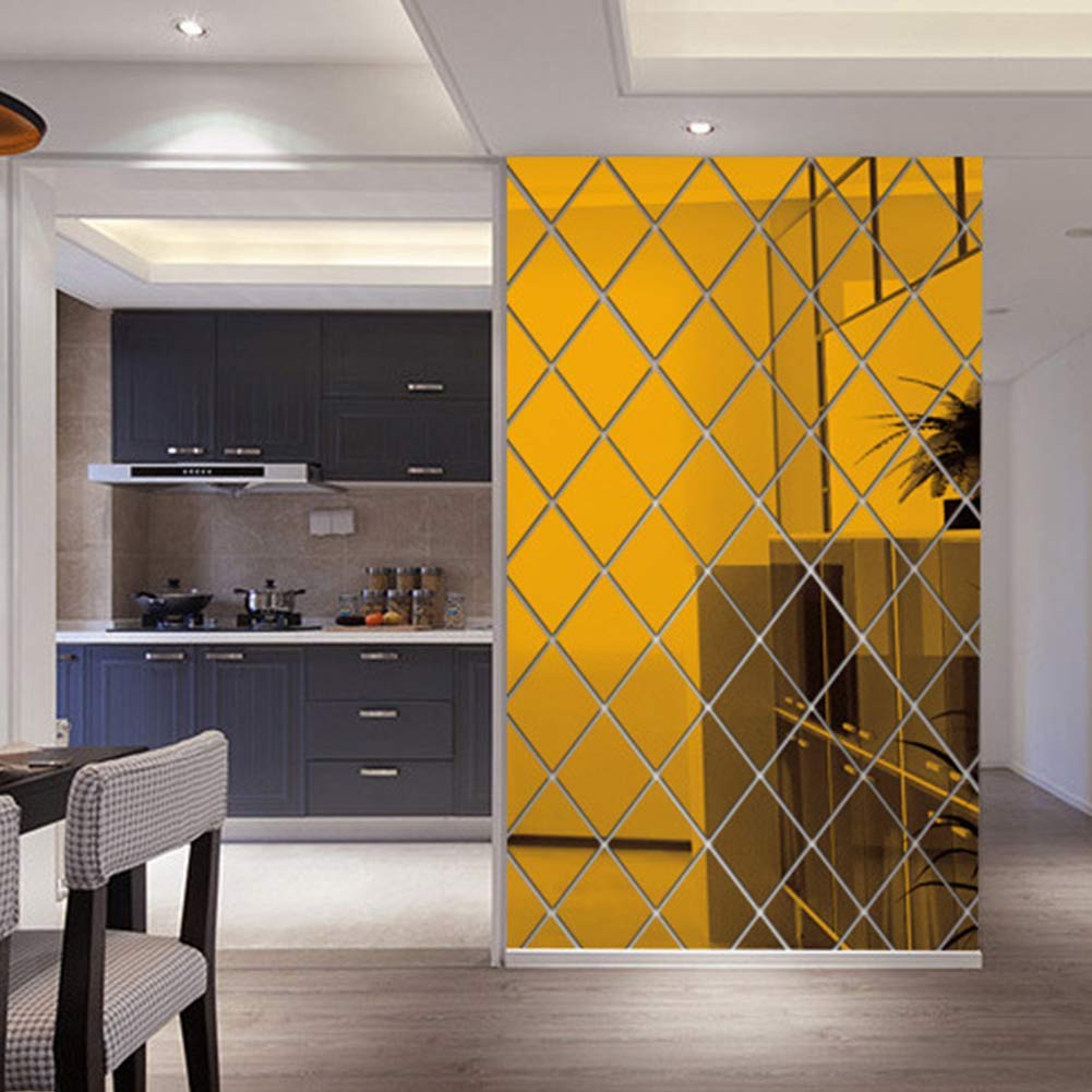 Amazon Com Luhsice Big Stickers For Mirror Wall For Living Room