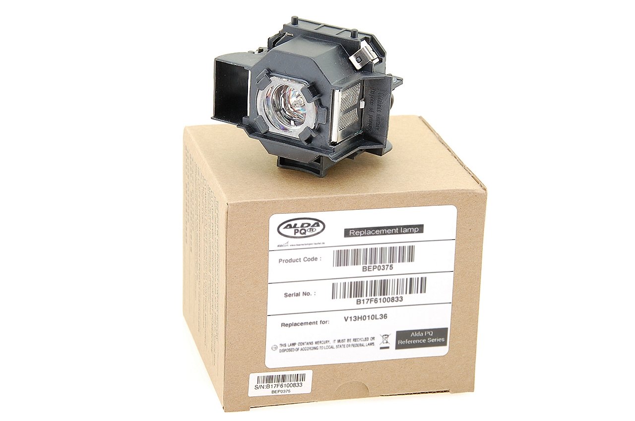 Alda PQ Reference, lamp for EPSON EMP-S4, EMP-S42, S4 projectors, projector lamp with housing