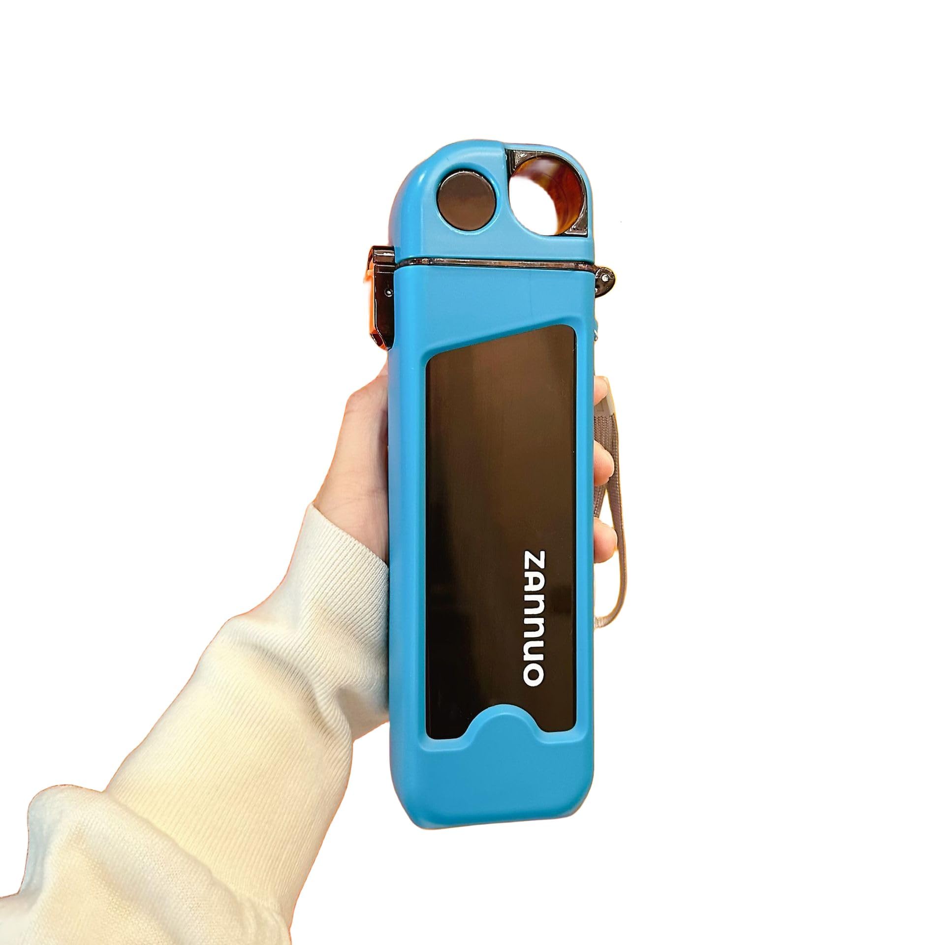 Square Leakproof 350ML BPA Free Sports Water Bottle with Straw - Sturdy & Durable for Fitness, Gym & Cycling